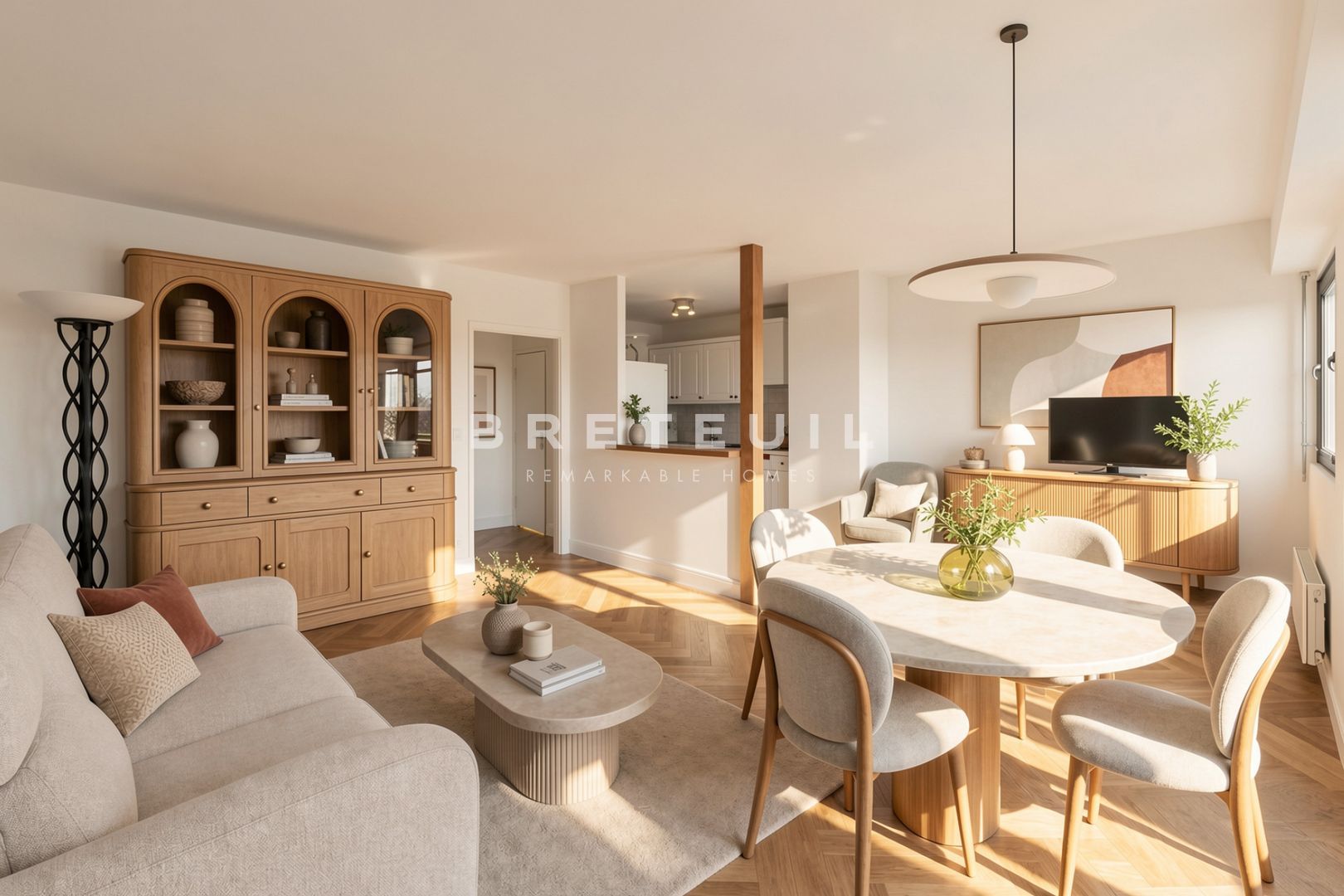 Paris 11e - 60m² - 3p. - 2ch.