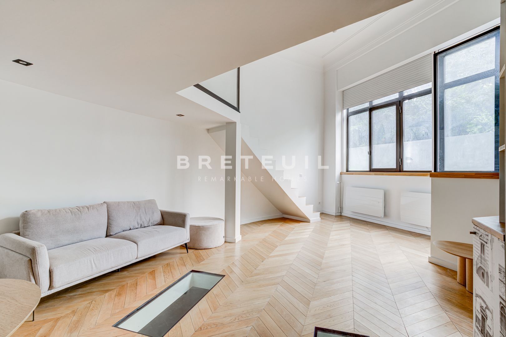 Paris 19e - 130m² - 5p. - 3ch.