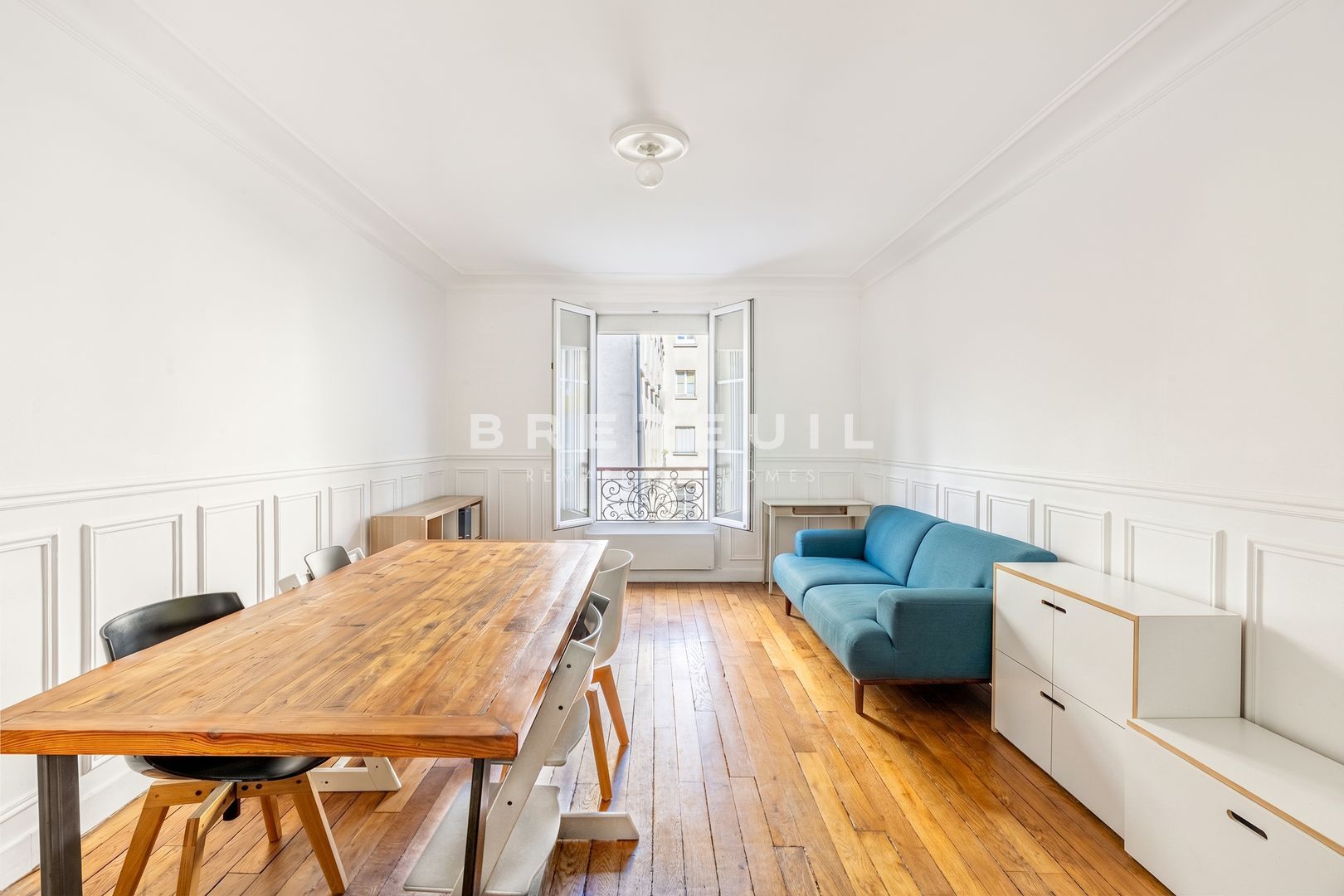 Paris 19e - 62m² - 3p. - 2ch.